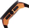 Tendence Altec Gulliver 51mm Men's Watch, Orange Dial, Aluminum, Mineral Glass, Quartz Movement, Black (TY146003) [Parallel Import]