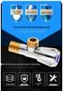 304 Stainless Steel Angle Valve for Hot and Cold Water Heater and Toilet Tap