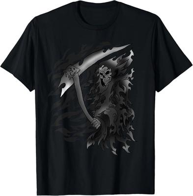 Faucheuse Ange de la Mort Cool Mort Ripper Crâne Idée Cadeau T-Shirt