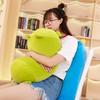 Cartoon Animal Shaped Plush Long Pillow Bed Sofa Sleeping Hugging Dolls Home Decoration Soft Fluffy Animal Sleeping Pillow Girlfriend's Birthday Gift