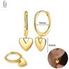 925 Silver Needle Vintage Gold Earrings Luxury Long Chain Tassel Crystal Hoop Earrings for Women Party Trend Jewelry