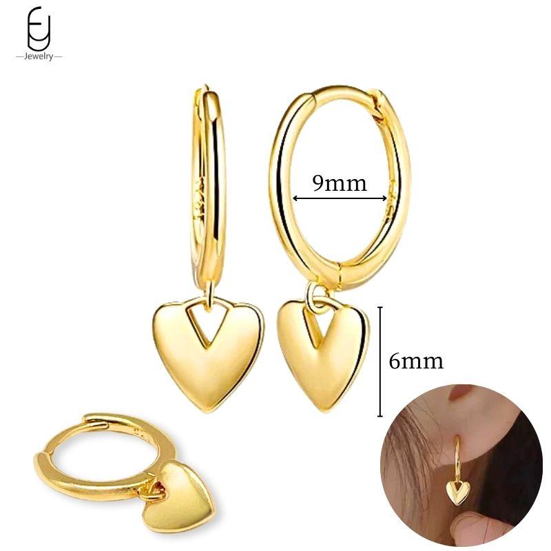 925 Silver Needle Vintage Gold Earrings Luxury Long Chain Tassel Crystal Hoop Earrings for Women Party Trend Jewelry