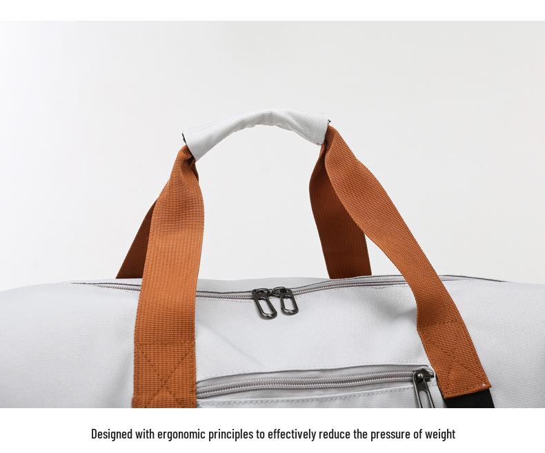 Fitness Travel Bag: Wet/Dry Separation, Large Capacity with Shoe Compartment, Perfect for Yoga and Short Trips