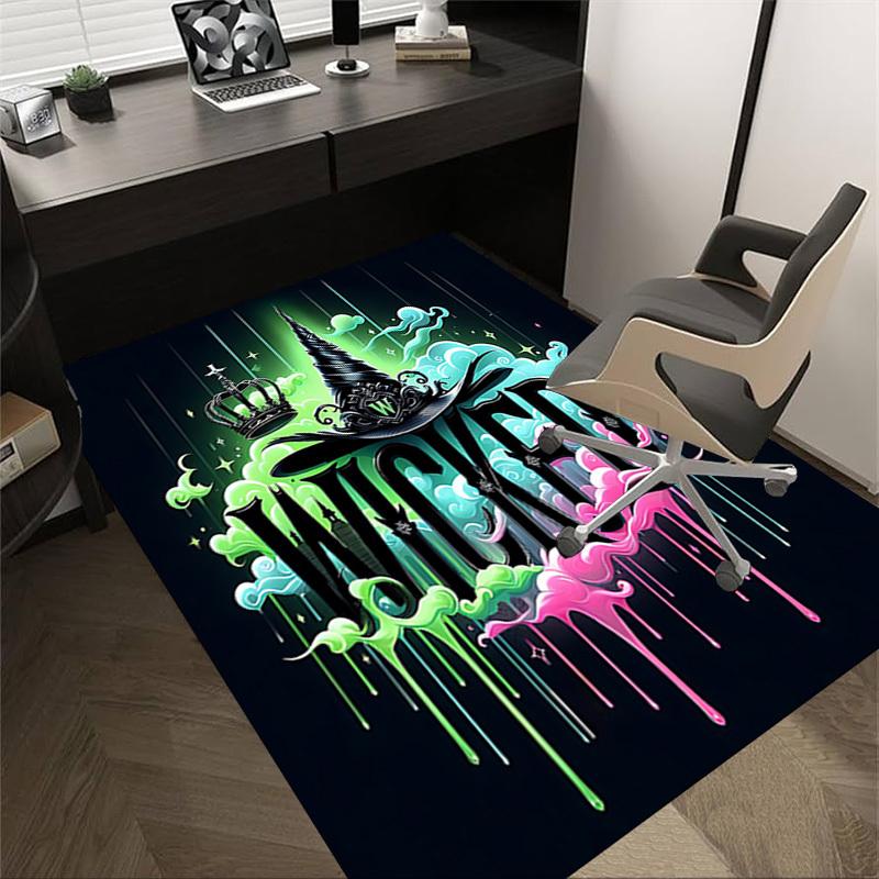 1PC Wicked Hat Extra Large Non Slip Floor carpet, Office, family, bedroom, Studio Large Area Rug Indoor Rugs