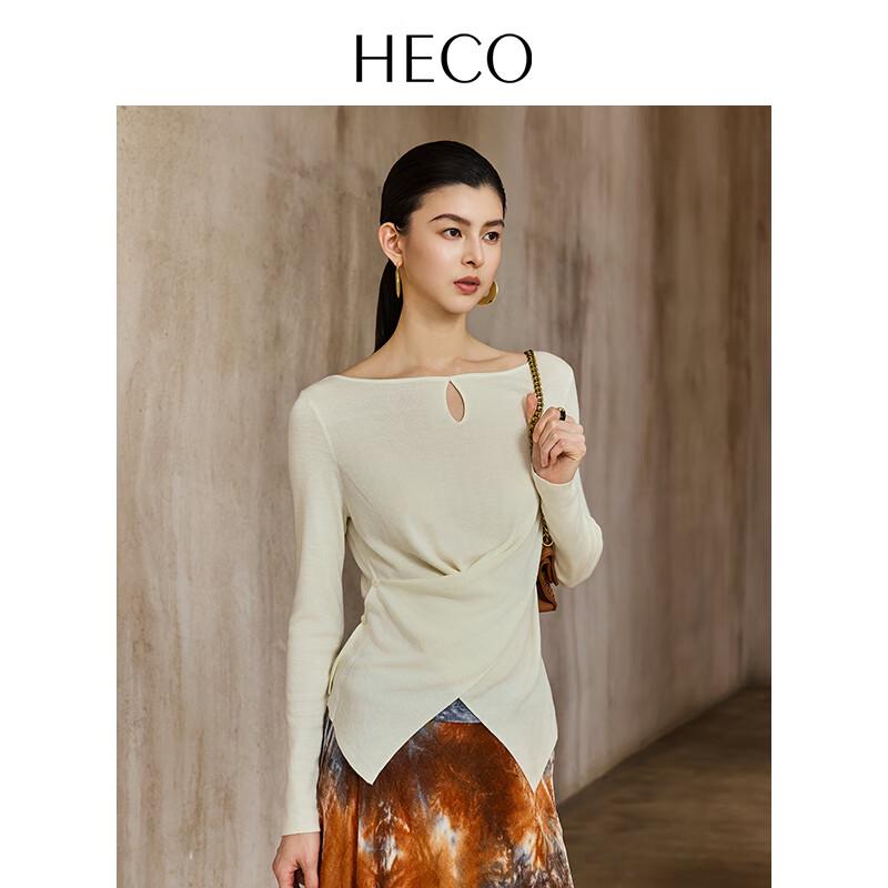 HECO Women's New Chinese Style Teardrop Neck Knit Top