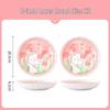 Cute Cartoon Ceramic Dinnerware Set: Bowls, Plates, and Chopsticks for Single Person
