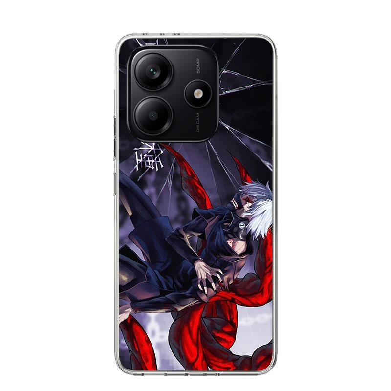 G-Ghoul Tokyo Kaneki Ken Phone Case For Xiaomi Redmi Note 13 14 15 Pro Plus 12S 12 14S 11S 11E 10 10S 11 11T 5G 4G Cover Coque R