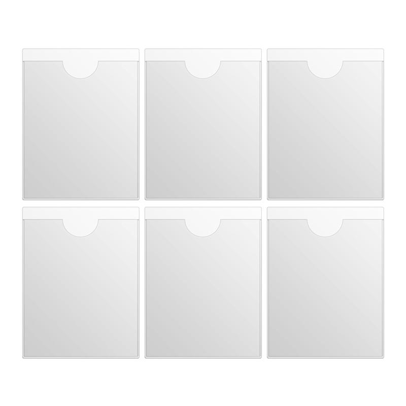 10 buzunare autoadezive din plastic Suporturi etichete autocolante pentru protecție 7*10 cm