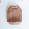 Autumn and Winter Woolen Vest Vest Pet Knitted Vest Cat Shirt Pet Clothing Teddy Bear Dog Clothes for Small Dogs Puppy Clothes