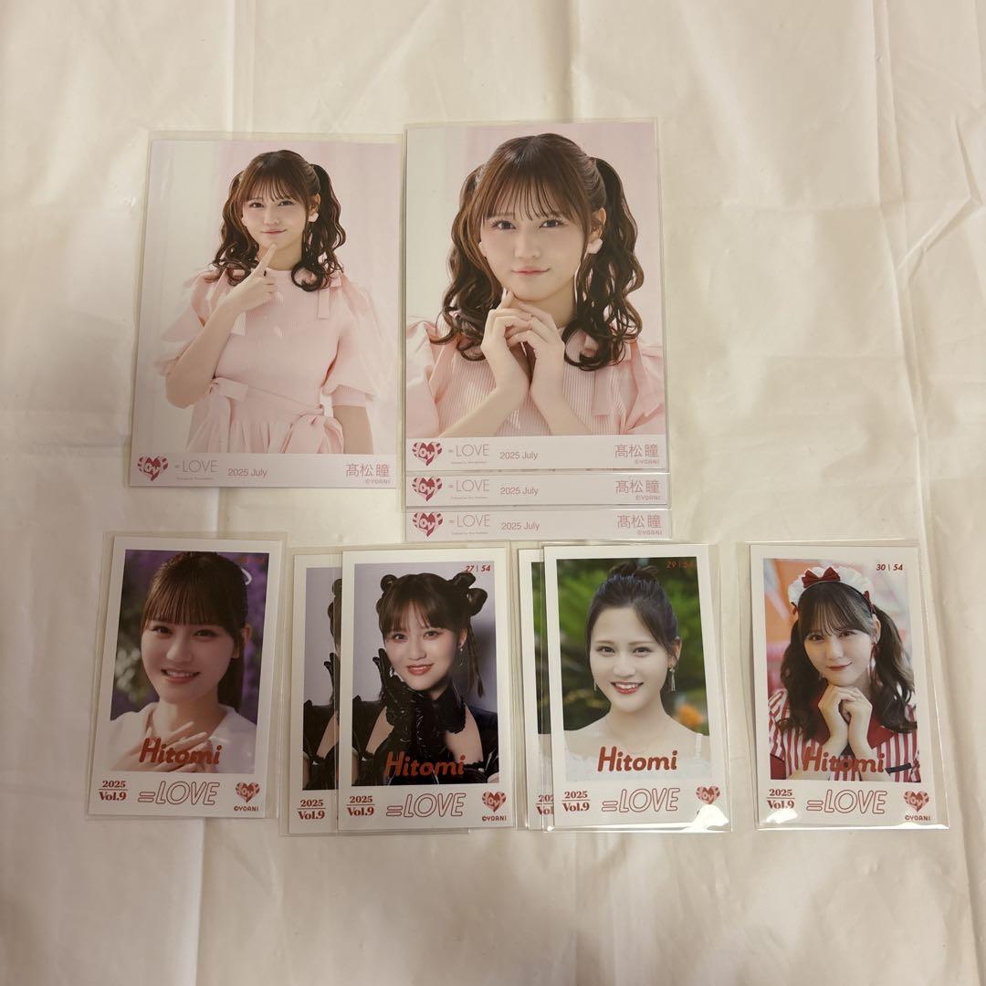 

[USED] Equal Love Hitomi Takamatsu Raw Photo Mini Photo