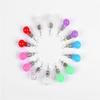 Stylish Luminous Multi-Color Light Bulb Pendant Earrings - Durable, Creative, and Fashionable Statement Piece.