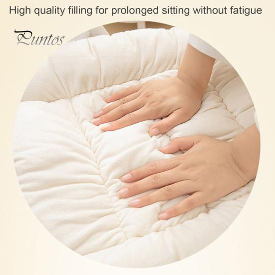 Heated Mat USB Rechargeable Thick Plush Fast Heating Detachable Washable with PP Cotton Filling Office Chair Gaming Chair Cushion