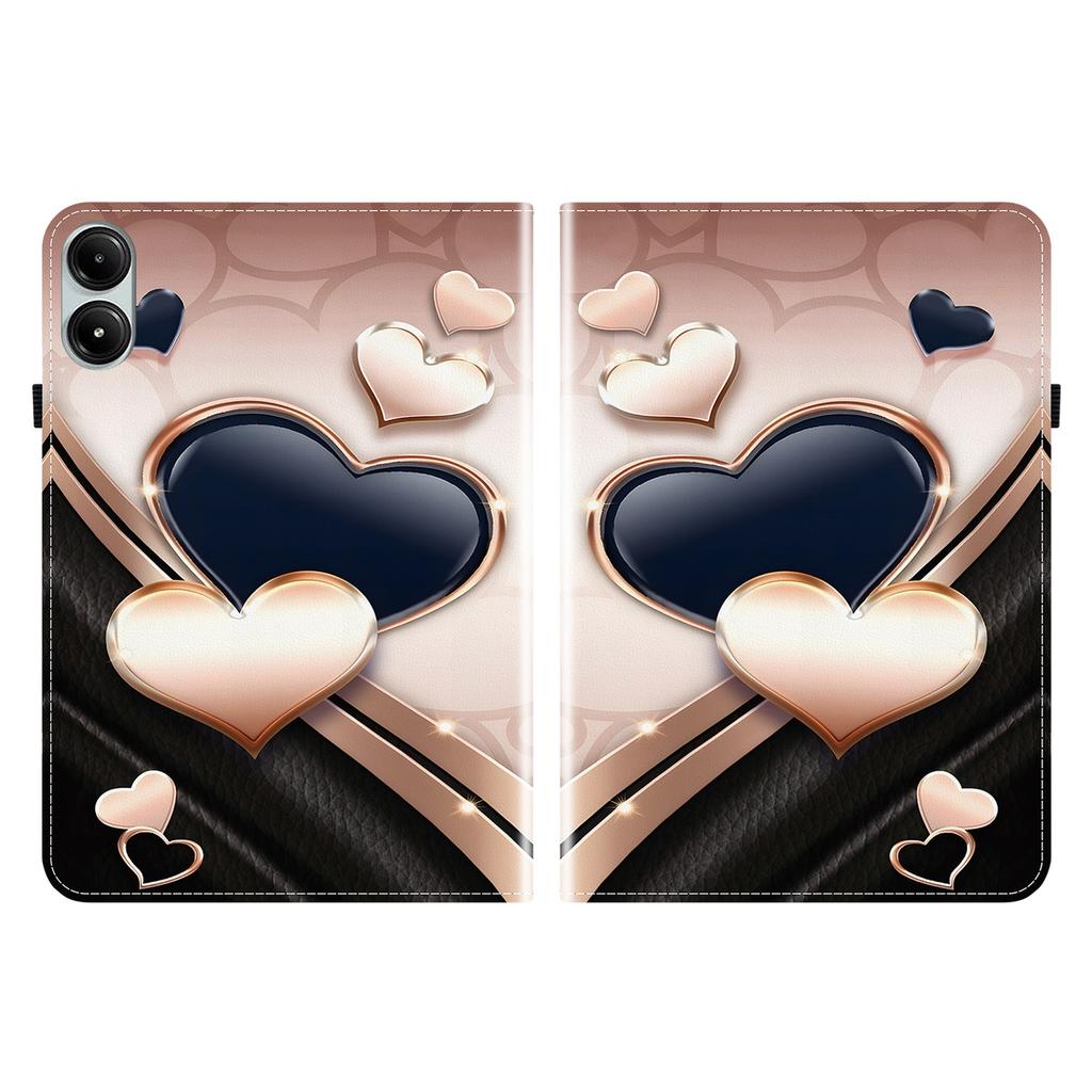 Adjustable Stand Case Universal for Xiaomi Redmi Pad 2 Pro 2025 Poco Pad 2024 12.1" TPU Back Luxury Painted Cover With Card Slot