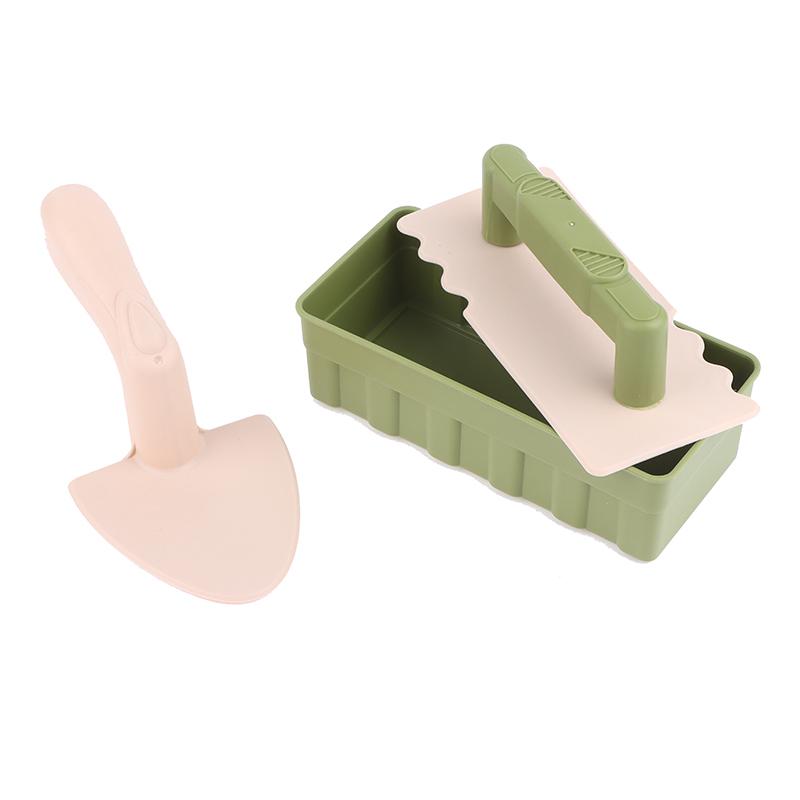 3Pcs/Set Beach Toys Kit Snow Toy Sand Fun Brick Maker Sand Castle Mold Toys Summer Winter Outdoor Beach Snow Build Toy Kid Gifts