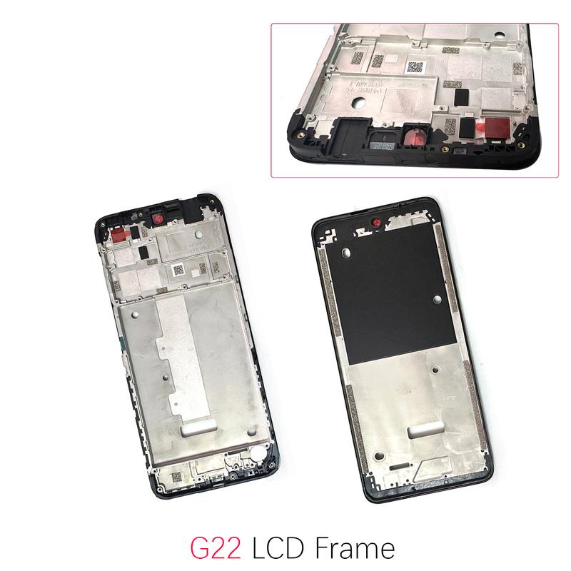 For Motorola Moto G04 G7Power G10 G13 G14 G20 G22 G23 G24 G30 G31 G40 G41 LCD Middle Frame Phone Housing