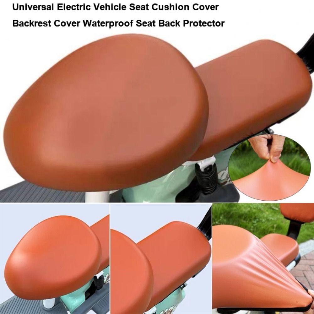 Universal Backrest Cover Waterproof Seat Back Protector  Electric Vehicle Bicycle Accessories