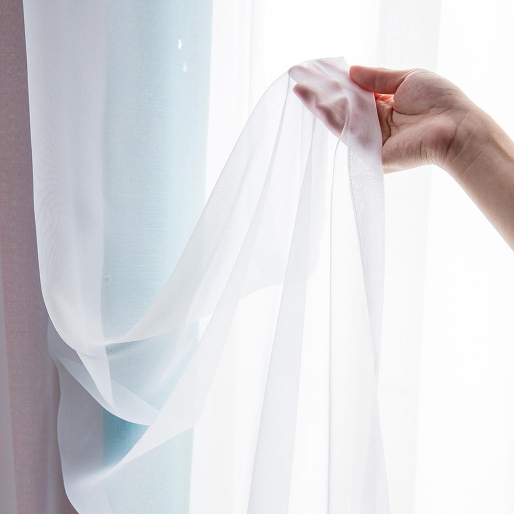 2PCS Star Curtains Blackout High Precision Curtains for Kids Girls Bedroom Living Room Colorful