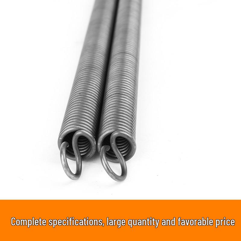 Durable Spring Steel Extension Spring with Hook, Length: Various, Tensile Strength: High, Wire Diameter: 0.5~4mm, Outer Diameter: 4~45mm