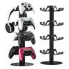 ZYTHRONE Game Controller Halter Ständer für Nintendo Switch Aluminium Gaming Kopfhörer Headset Halter Schreibtischhalter Höhe 2, Xbox, PS5, PS4, Ständer, & (4