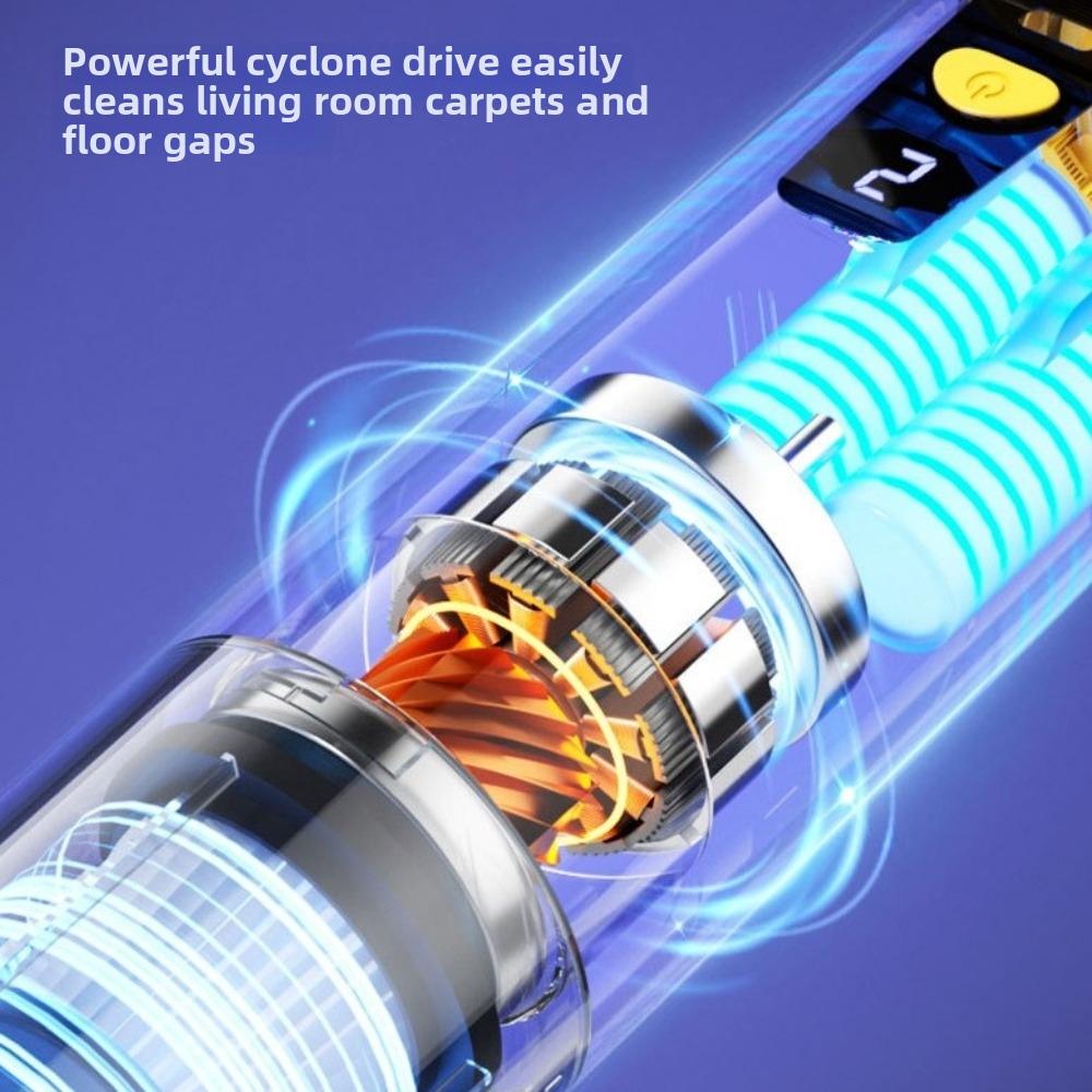 Wireless Handheld Vacuum Cleaner Strong Suction Dust Buster 3 in 1 Pet Vacuum Cleaner  Gap Cleaning