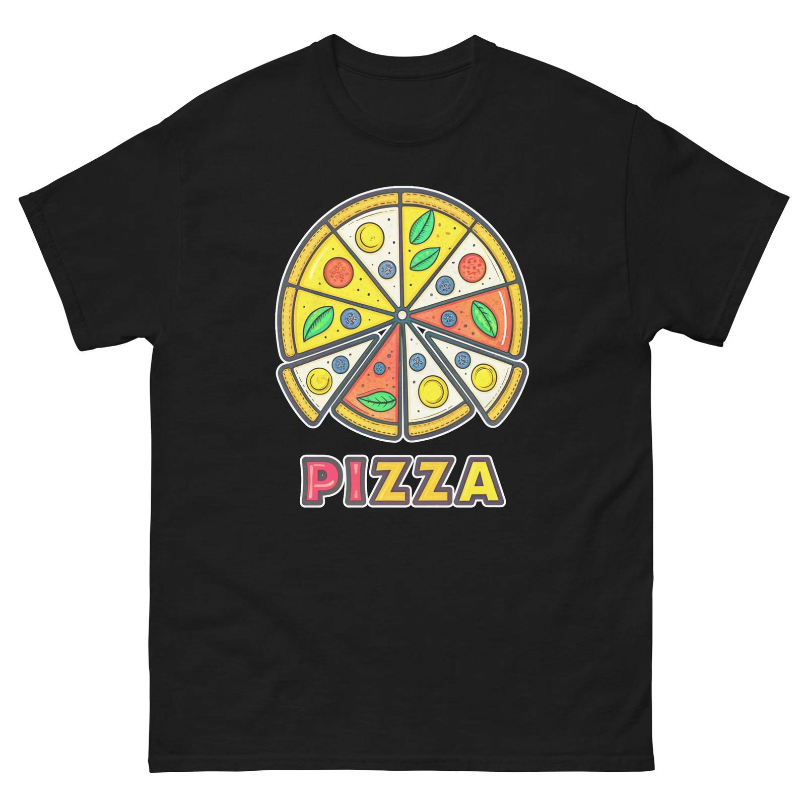 

Pizza Party Supplies Items Birthday Event T-Shirt L