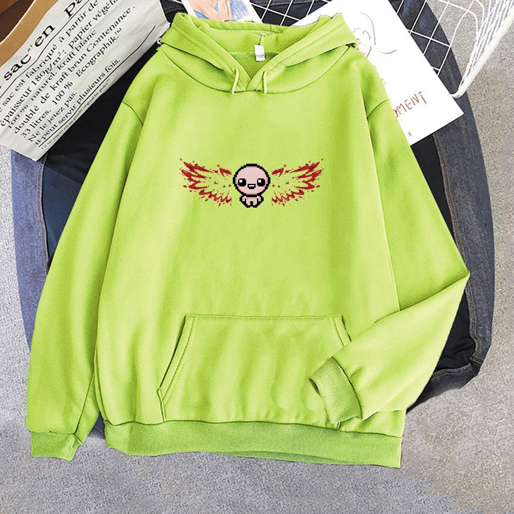 The Binding of Isaac Cartoon Hoodie Graphic Printing Sweatshirt Boys/girls Comfortable Cute Clothing Sudaderas Casual Pullovers