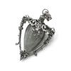 Crystal Pendulum Pendant Necklace Natural Stone Gemstone Charm Women Fashion OL Style Copper Plated Jewelry