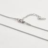 40+5cm Different Hollow Rectangle Snake Chain Stainless Steel Necklaces For Women Men Jewelry On The Neck Decor Choker DIY Charm