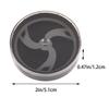 Single Watch Head Storage Case Round Organiser Box Container Featuring Transparent Top Lid for Display and Travel Use
