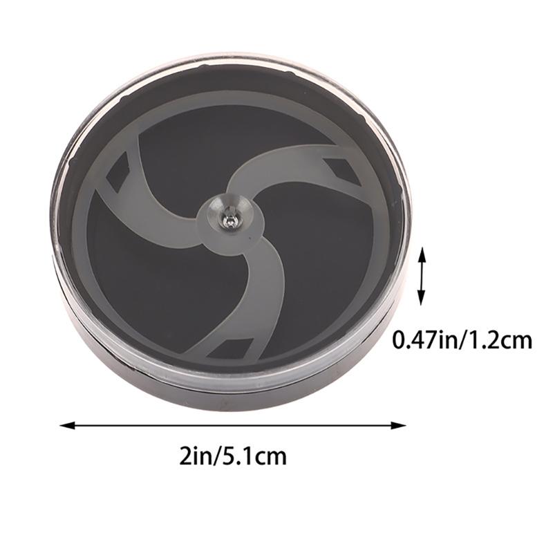 Single Watch Head Storage Case Round Organiser Box Container Featuring Transparent Top Lid for Display and Travel Use