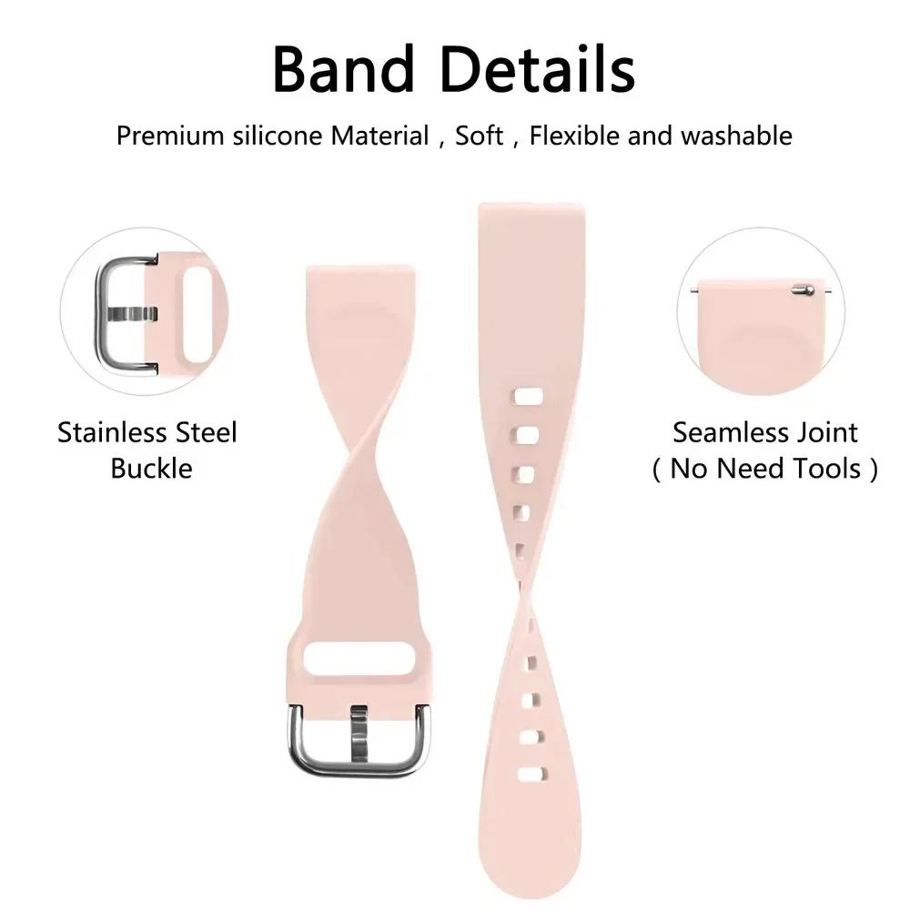 Sports Silicone 20mm 22mm Quick watchband for Men and Rubber Women strap band Breathable Accessories Release Bracelet Wristband