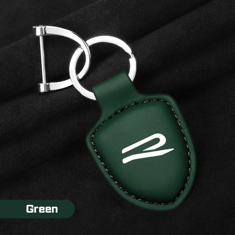 Portachiavi Portachiavi Emblema Auto in Pelle per Volkswagen VW R Rline ID.3 ID4 Polo Passat B5 B7 Golf 8 Touran Caddy GTI Portachiavi in Metallo Jb9