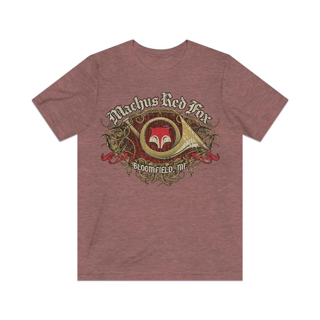 Machus Red Fox 1965 Vintage Men s T shirt L