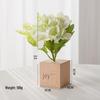 Nordic Faux Plant Glass Desktop Ornament