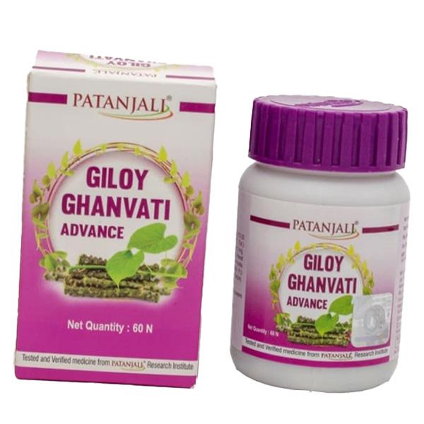 

Giloy Ghanvati Improved, Giloy Ghanvati Advance, Patanjali 60 tabs (71635046) 60tab