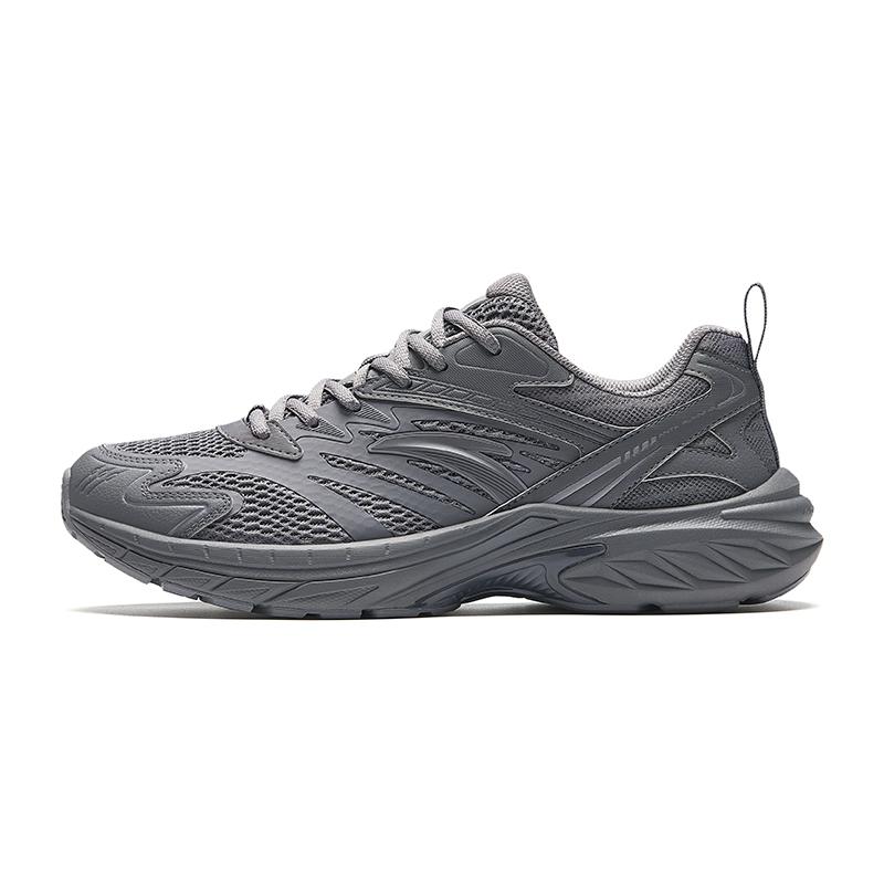 Anta Low-Top Running Shoes Men's Dark Gray Sneakers