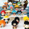 Mini Bricks ONE PIECE Monkey · D · Garp Roger Micro Building Block Edward Newgate Anime Model Assembly Figure Toys For Gift