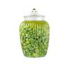 Practical Transparent Glass Pickle Jar Sealed Large Capacity Kitchen Storage Jar Large Open Mouth Reusable Kimchi Jar Grains