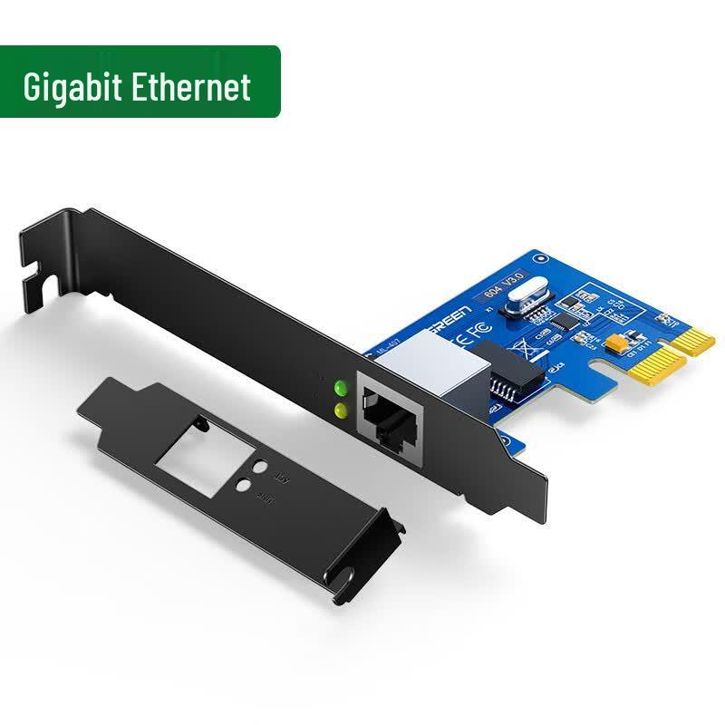 UGREEN PCI-E Gigabit Ethernet & USB 3.0 Expansion Card (CN version)