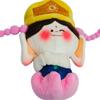 Yungang Grottoes Buddha Companion Lotus Plush Keychain