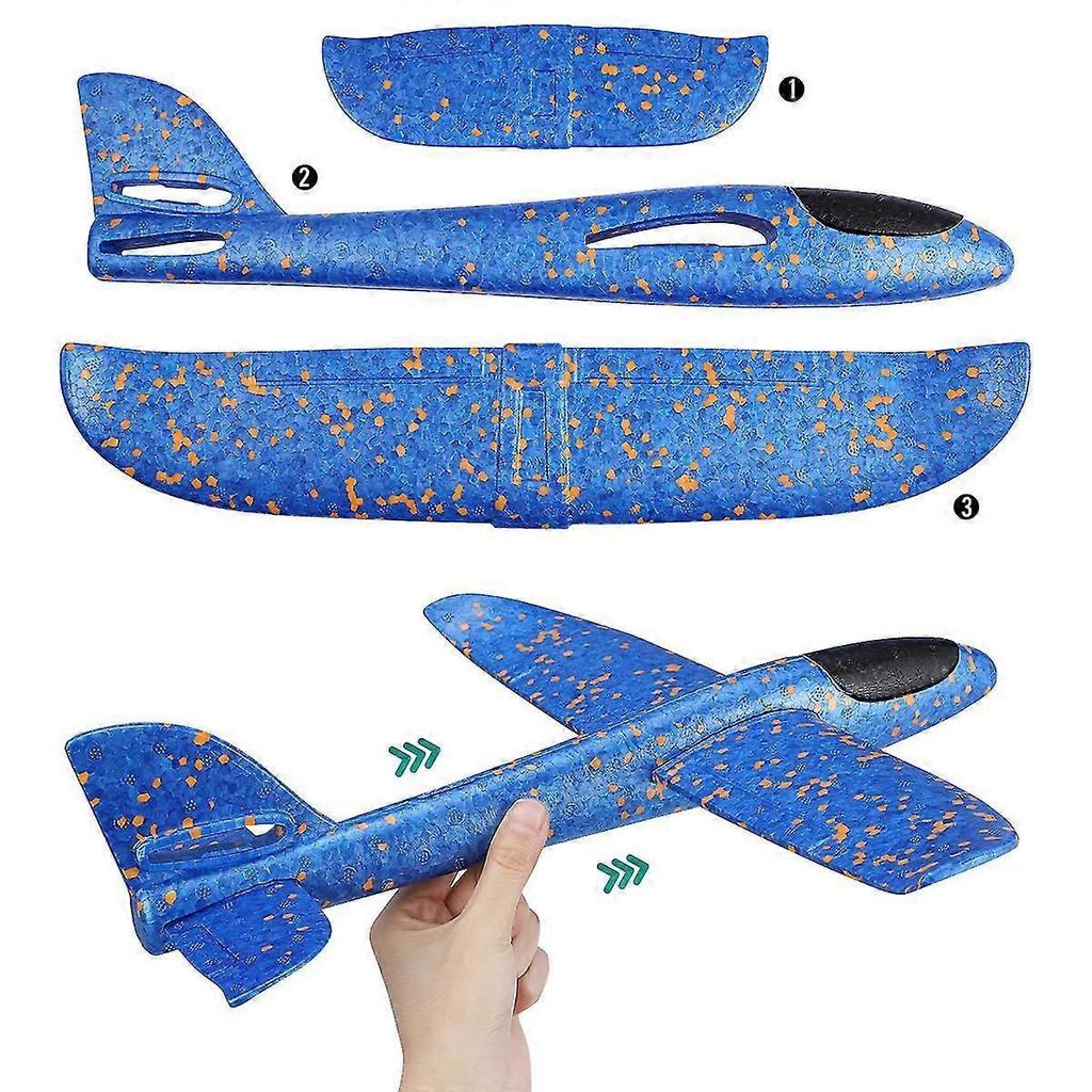 Kids Sports Toys 6 Year Old Boy Gifts Paper Airplane Throwing Plane Glider Toy Planes