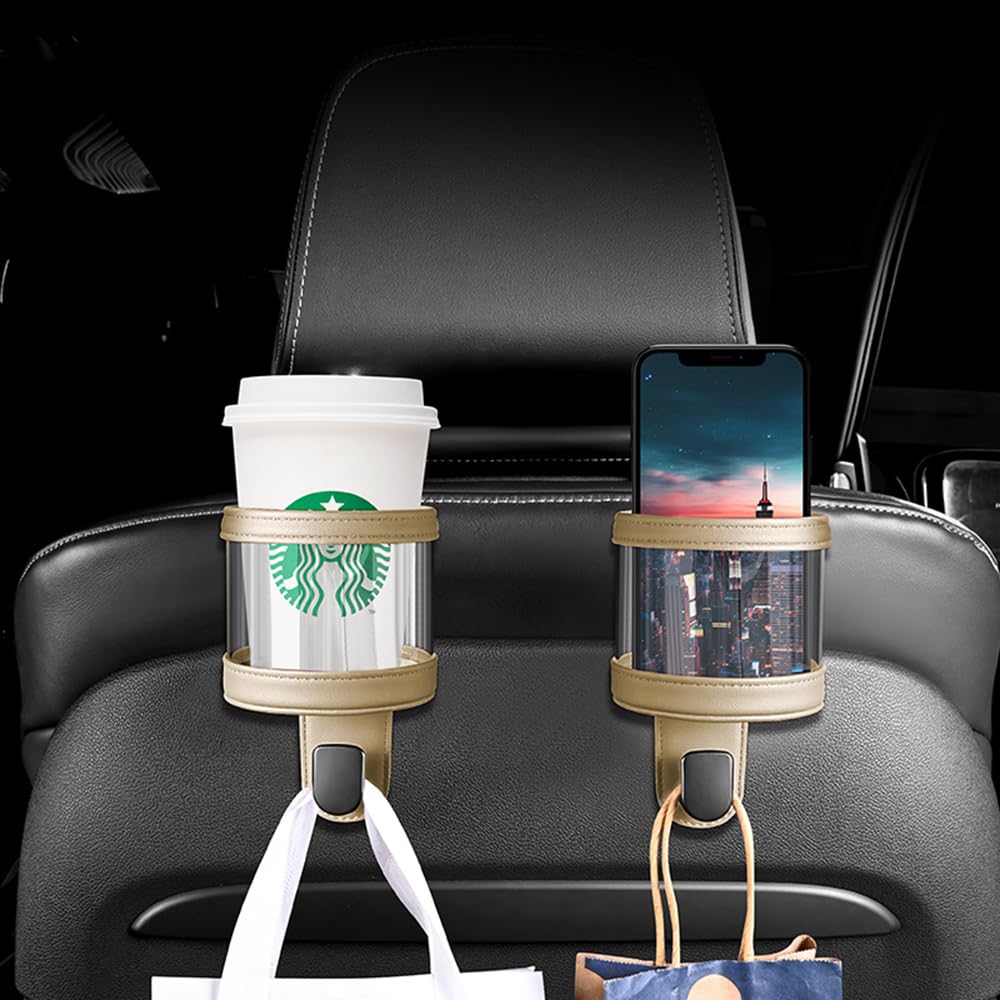 JZ LIGHTING Car Hook, New Model Atley S700V/S700W/S710V/S710W Headrest, Seat Hook, Car Supplies, Drink Holder, Interior Parts, Set of 2