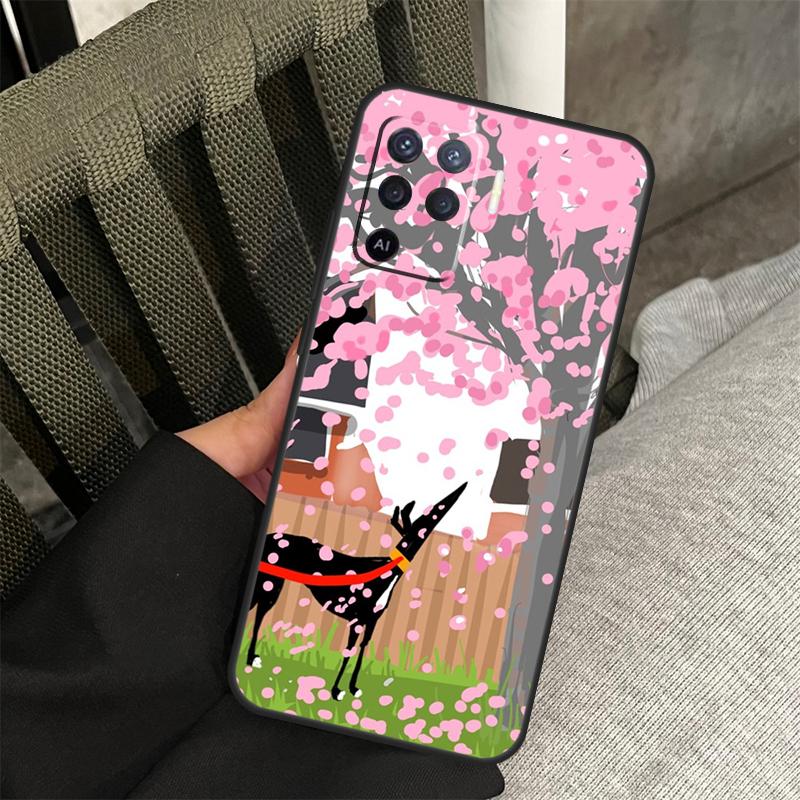 Greyhound Case For Oppo A38 A18 A58 A78 A98 A79 A40 A60 A80 A16 A76 A96 A15 A74 A94 A54 A77 A17 Cover