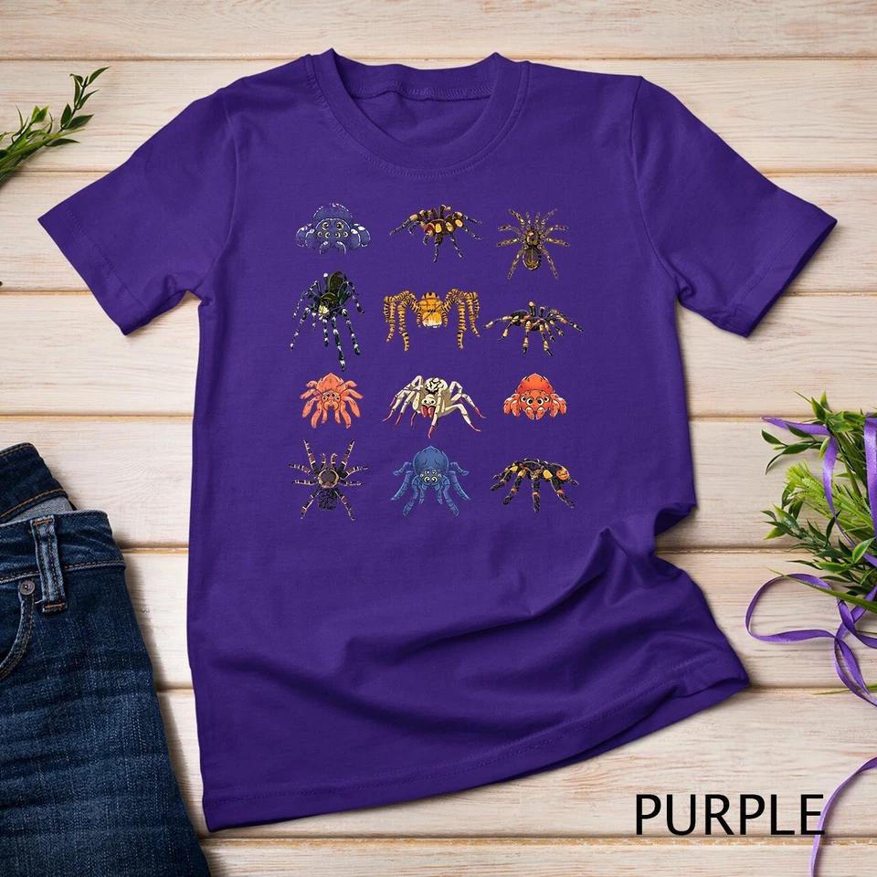Tarantula Arthropod Spooky Halloween Gift Arachnid Spider T-Shirt Unisex T-shirt 6 L