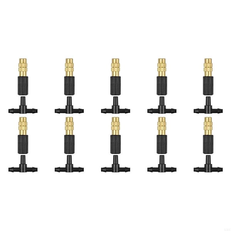 

Misting Nozzle with Plastic Connector Anti Rust Brass Irrigation Sprinkler X3UC