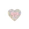 Colorful Heart Rhinestone Bow Phone Holder - Foldable Magnetic Airbag Stand