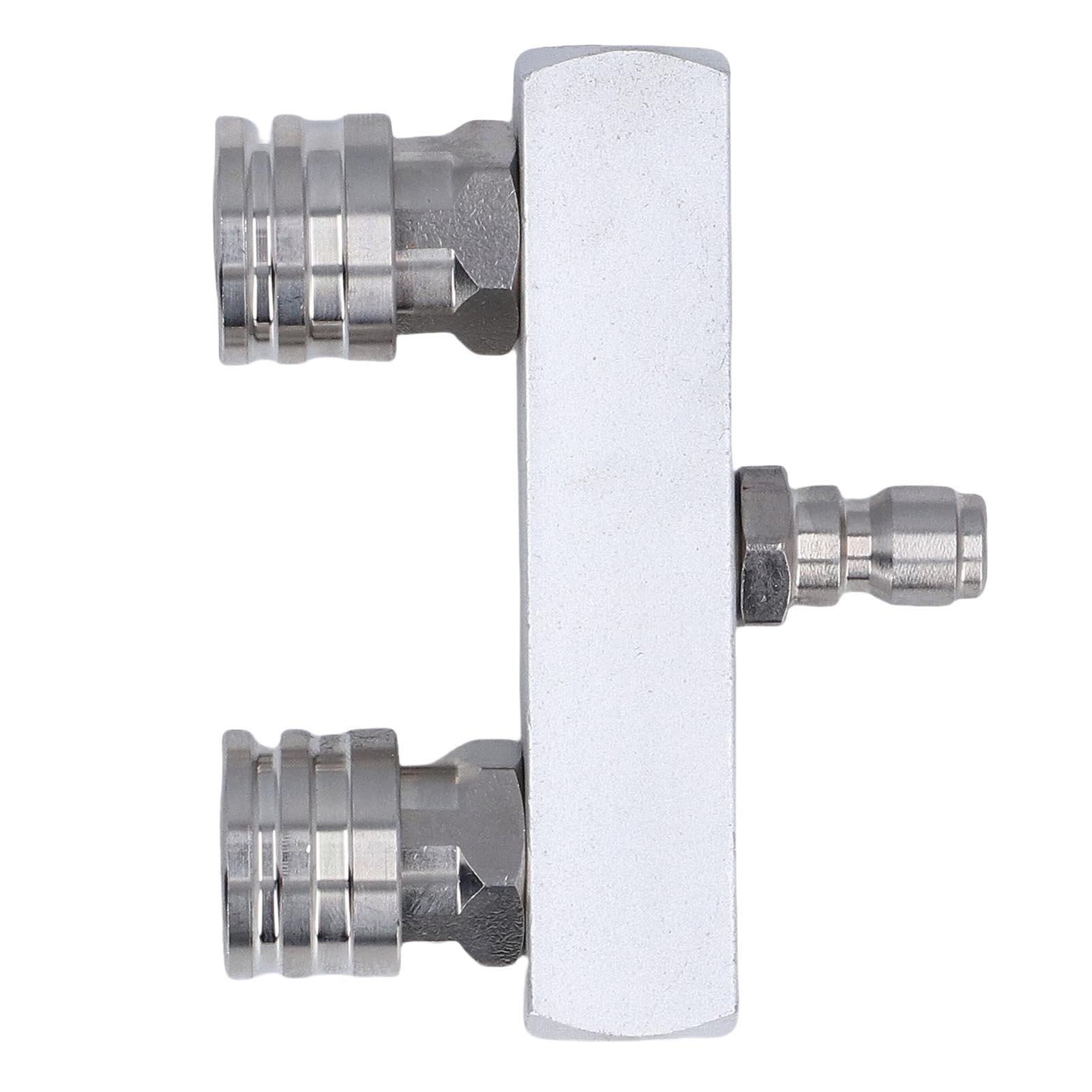 Pressure Washer Dual Nozzle 4500PSI 1/4 Inch Quick Connect Aluminum Alloy Power Washer Nozzle with 4 Tips Aluminum Alloy