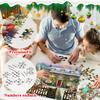 Creative 24 Boxes Of Puzzle  Red Christmas 24 Days Surprise Guessing Music  Small Gift