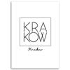 Canvas Print, Krakow Inscription
