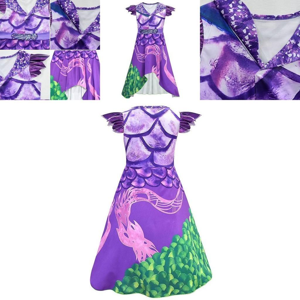 Elegant And Enchanting Descendants 3 Mal Cosplay Costume For Adult Girls Perfect For Halloween